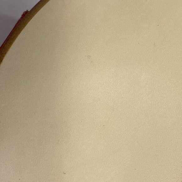 BEAUTISOLES By Robyn Shriber Womens Sandals Red Size 10M Gemma Slide Satin Flat - Picture 10 of 10